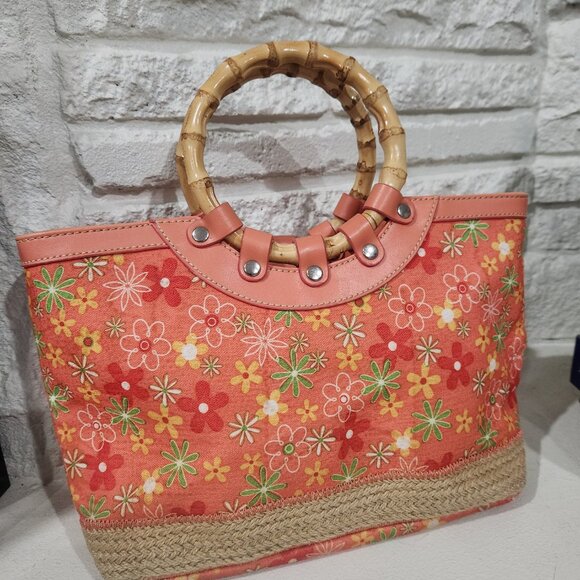 Bamboo handle purse - Picture 6 of 6